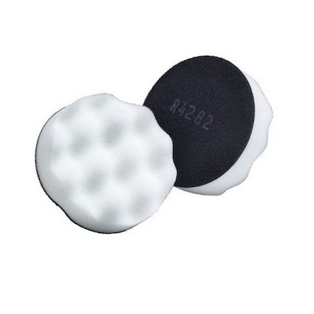 3M 3M Finesse-it Buffing Pad 01963, 3in White Foam 7000036290
